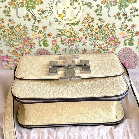 AUTH BRAND NEW Tory Burch Small Eleanor Pebbled Convertible Shoulder Bag $648 - Picture 8 of 17